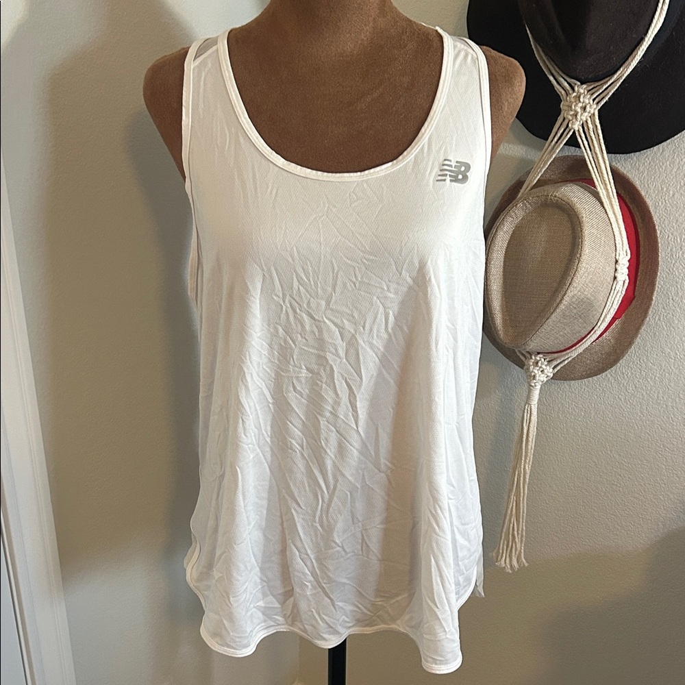 New Balance Women's Classic White Tank Top